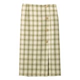 ラップデザインチェック柄タイトスカート  | alotta | 詳細画像11 