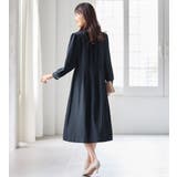 ネックパール調タックフレアーワンピース  | alotta | 詳細画像18 