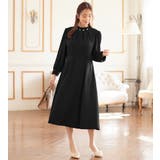 ネックパール調タックフレアーワンピース  | alotta | 詳細画像22 