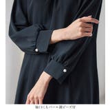 ネックパール調タックフレアーワンピース  | alotta | 詳細画像9 