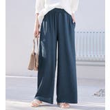 楽ちんきれいセミワイドパンツ | Viola e Viola | 詳細画像8 