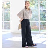 楽ちんきれいセミワイドパンツ | Viola e Viola | 詳細画像18 