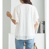 インナー付ピンタックデザインブラウス | alotta | 詳細画像18