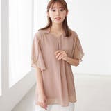 インナー付チューリップ袖ブラウス | alotta | 詳細画像10