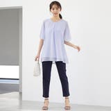 インナー付チューリップ袖ブラウス | alotta | 詳細画像16