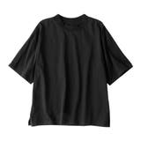 ブラック | さらひやコットンプチハイ５分袖Ｔシャツ | Viola e Viola