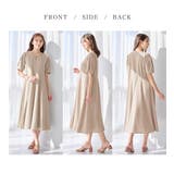 タック袖Ａラインワンピース | alotta | 詳細画像5 