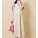 アイボリー | カットジョーゼットスカラップキャミワンピ | alotta