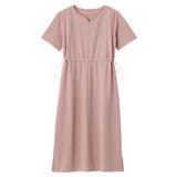 カットジョーゼットドロスト使いワンピース | alotta | 詳細画像9 