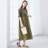 カーキ | ひんやりコーデ楽ちんドッキングワンピ―ス | Viola e Viola