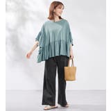 ひんやり冷感ポンチョ風ギャザートップス | Viola e Viola | 詳細画像7 