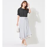 サッカー素材袖タックブラウス | alotta | 詳細画像10 