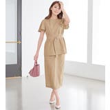 麻調袖タックブラウス | alotta | 詳細画像10