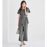 麻調袖タックブラウス | alotta | 詳細画像13