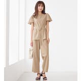 麻調袖タックブラウス | alotta | 詳細画像9