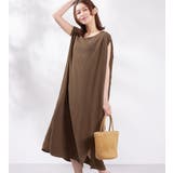 モカ | リネン風ゆるワンピース | Viola e Viola