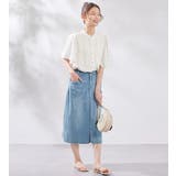 プリントフレア袖ブラウス | Viola e Viola | 詳細画像12 