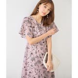 ピンク系 | 欲しいが詰まったひんやり花柄ワンピース | alotta