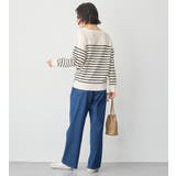 洗えるもちもちゆるシンプルニットⅤネック | Viola e Viola | 詳細画像11