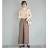 洗えるもちもち袖ボタンリブニット | Viola e Viola | 詳細画像18 