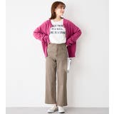 のび心地ゆるストレートパンツ | Viola e Viola | 詳細画像10 