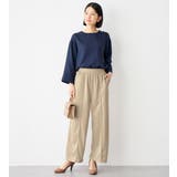 楽ちんきれい美脚ストレートパンツ | Viola e Viola | 詳細画像17 