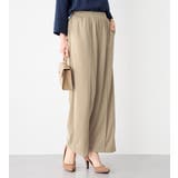 楽ちんきれい美脚ストレートパンツ | Viola e Viola | 詳細画像20 