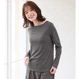 温リブ裏起毛プルオーバー（クルーネック | Viola e Viola | 詳細画像16 