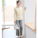 温リブ裏起毛プルオーバー（クルーネック | Viola e Viola | 詳細画像17 