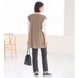 Vネックポケット付きロングベスト | Viola e Viola | 詳細画像10