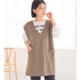 Vネックポケット付きロングベスト | Viola e Viola | 詳細画像11