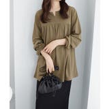 なめらかポンチキーネックチュニック | Viola e Viola | 詳細画像2