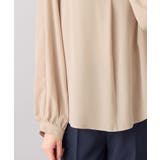 袖2WAYビジュー釦衿タックブラウス | alotta | 詳細画像13