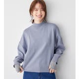 洗えるもちもちレイヤード風ドルマンニット | Viola e Viola | 詳細画像8 