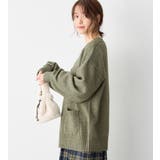 洗えるもちもちミドル丈ニットカーデ | Viola e Viola | 詳細画像19