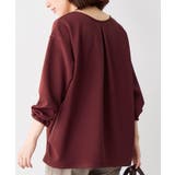 細見えラインリップル切替トップス | Viola e Viola | 詳細画像12 