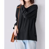 細見えラインリップル切替トップス | Viola e Viola | 詳細画像16 