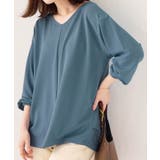 細見えラインリップル切替トップス | Viola e Viola | 詳細画像21 