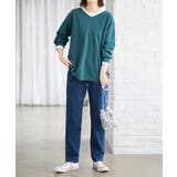 細見えラインリップル切替トップス | Viola e Viola | 詳細画像32 