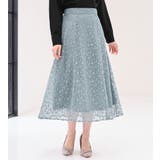 ラメレースフレアースカート        | alotta | 詳細画像9 