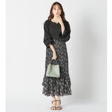 【裏起毛】キャンディースリーブハートネックブラウス | alotta | 詳細画像10 