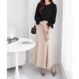 【裏起毛】キャンディースリーブハートネックブラウス | alotta | 詳細画像2 