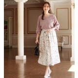 【裏起毛】キャンディースリーブハートネックブラウス | alotta | 詳細画像15 