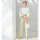 【裏起毛】キャンディースリーブハートネックブラウス | alotta | 詳細画像22 