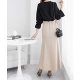 【裏起毛】キャンディースリーブハートネックブラウス | alotta | 詳細画像5 