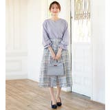 【裏起毛】キャンディースリーブハートネックブラウス | alotta | 詳細画像33 