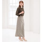 【裏起毛】キャンディースリーブハートネックブラウス | alotta | 詳細画像41 