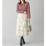 あったか裏地付ネックパールブラウス | alotta | 詳細画像21 