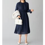 あったか裏地付キャンディー袖ワンピース  | alotta | 詳細画像15 