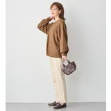 洗えるもちもちゆるニットプルオーバー | Viola e Viola | 詳細画像25